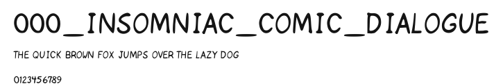 000_INSOMNIAC_COMIC_DIALOGUE Preview