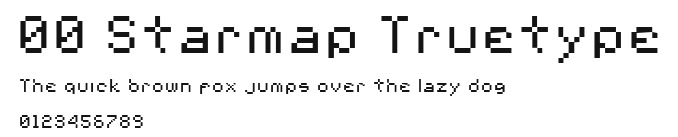 00 Starmap Truetype Preview
