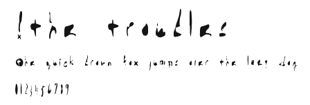 !the troubles Preview