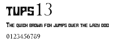 tups13 Preview
