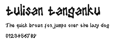 tulisan tanganku Preview