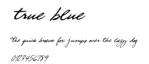 true blue Preview