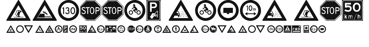 traffic signs tfb Preview