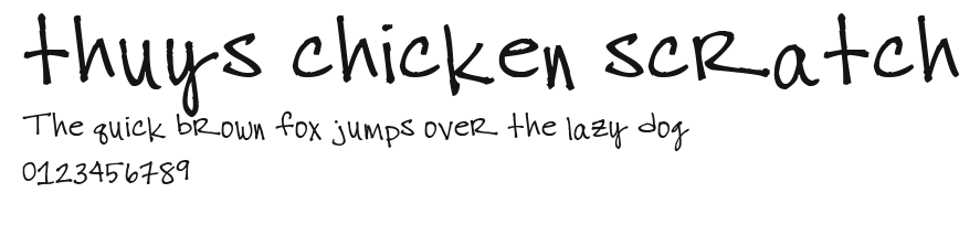thuys chicken scratch Preview