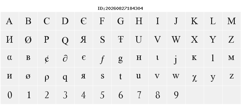Character Map