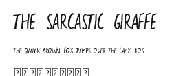 the sarcastic giraffe Preview