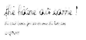 the haine au carre ! Preview
