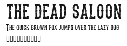 the dead saloon Preview