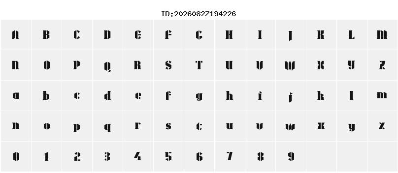Character Map