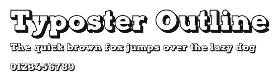 Typoster Outline Preview