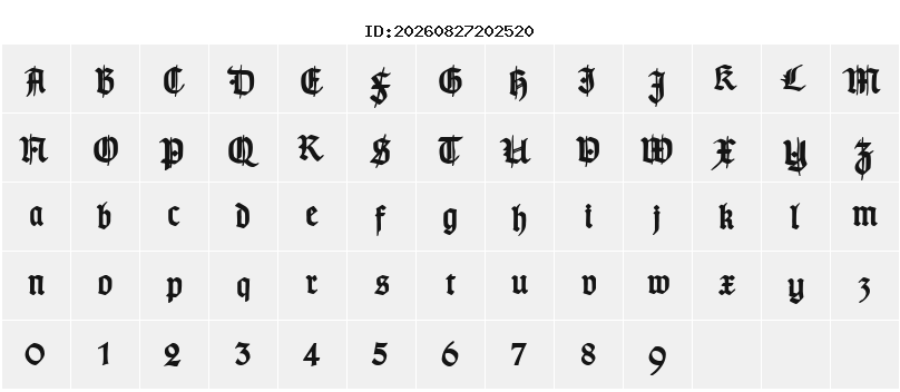 Character Map