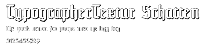 TypographerTextur Schatten Preview
