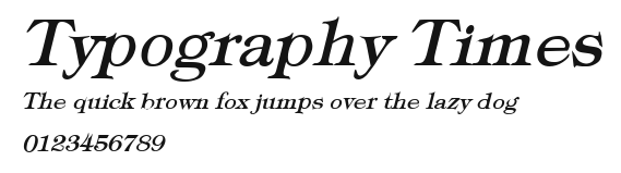 Typography Times Preview