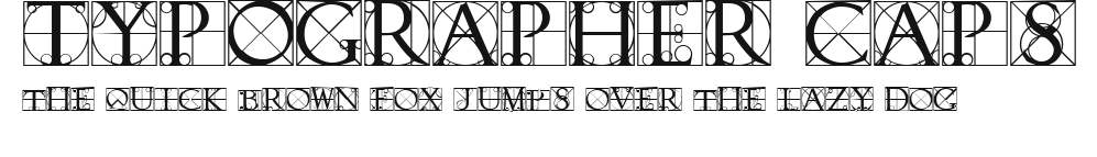 Typographer Caps Preview