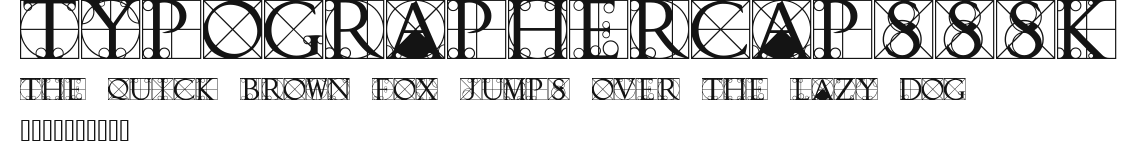 TypographerCapsSSK Preview