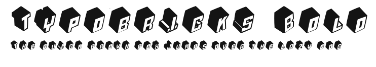 Typobricks-Bold Preview
