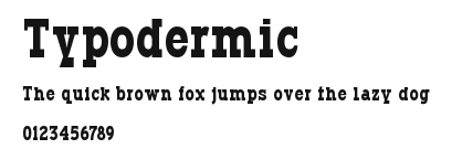 Typodermic Preview