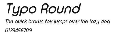 Typo Round Preview