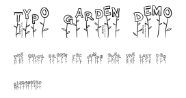Typo Garden Demo Preview