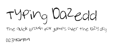 Typing Dazedd Preview