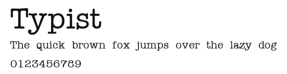 Typist Preview