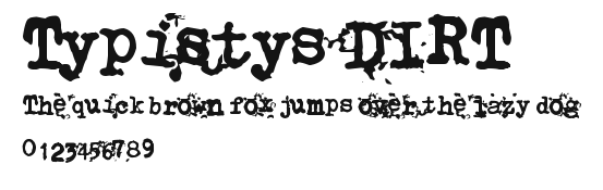 Typistys DIRT Preview