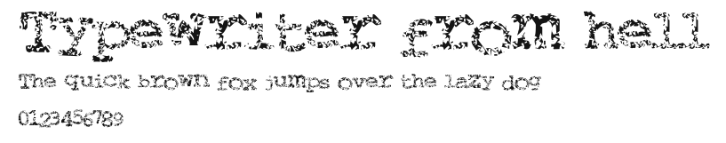 Typewriter from hell Preview