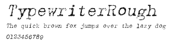 TypewriterRough Preview