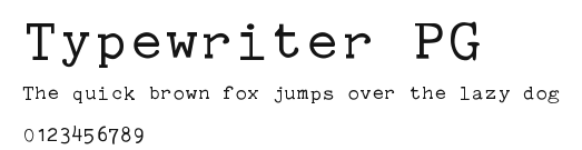 Typewriter PG Preview