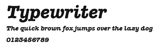 Typewriter Preview