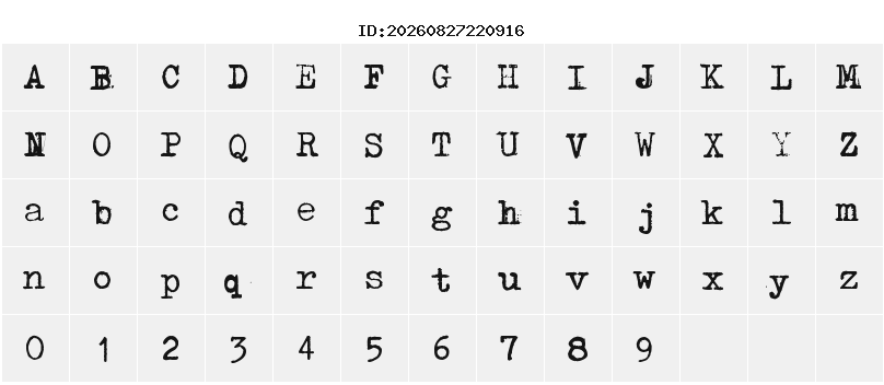 Character Map