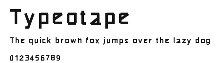 Typeotape Preview