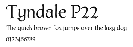 Tyndale P22 Preview