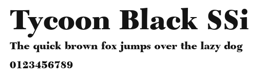 Tycoon Black SSi Preview