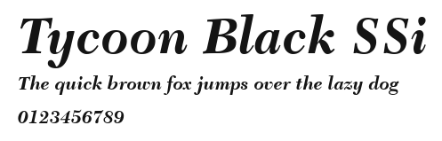 Tycoon Black SSi Preview