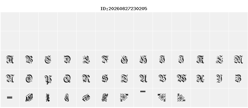 Character Map