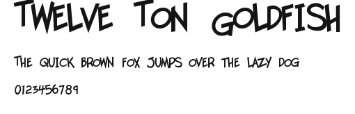 Twelve Ton Goldfish Preview