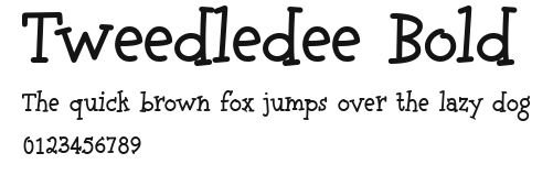 Tweedledee Bold Preview