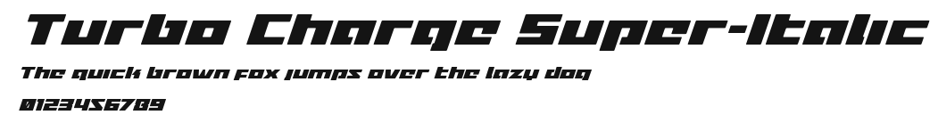 Turbo Charge Super-Italic Preview