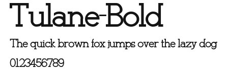 Tulane-Bold Preview