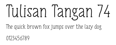 Tulisan Tangan 74 Preview