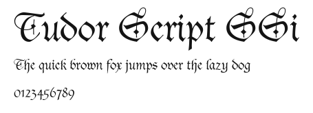 Tudor Script SSi Preview