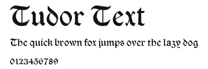 Tudor Text Preview