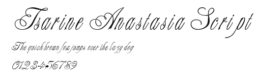 Tsarine Anastasia Script Preview