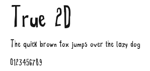 True 2D Preview