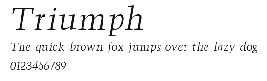Triumph Preview