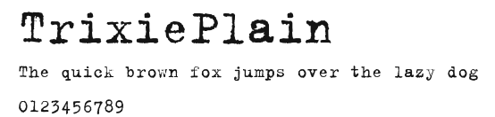 TrixiePlain Preview