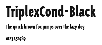 TriplexCond-Black Preview