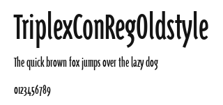 TriplexConRegOldstyle Preview