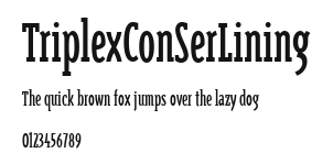 TriplexConSerLining Preview